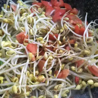 Make Tomato stew soybean sprouts step 8