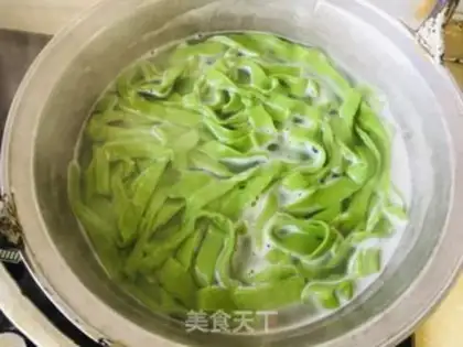 Make Pine noodles step 7