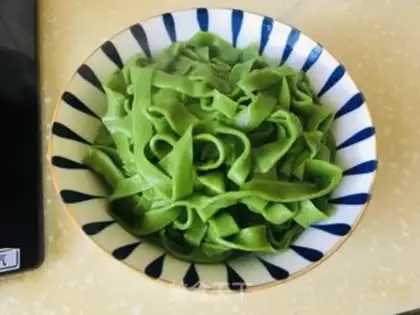 Make Pine noodles step 8