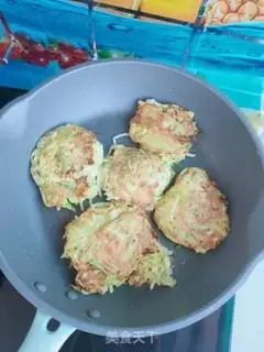 Make Butter shrimp pancakes step 6