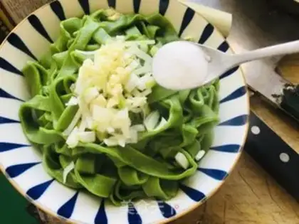 Make Pine noodles step 9