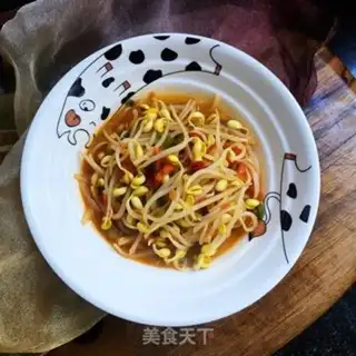 Make Tomato stew soybean sprouts step 11