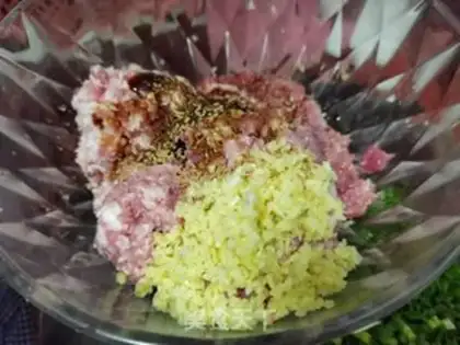 Make Pork dumplings step 5