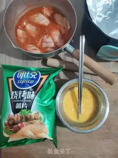 Make The chicken wings of chips step 0