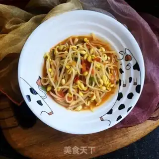 Make Tomato stew soybean sprouts step 12