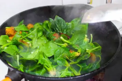 Make Spinach step 3
