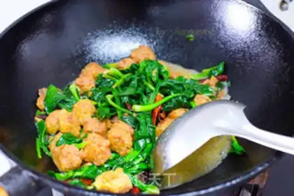 Make Spinach step 4