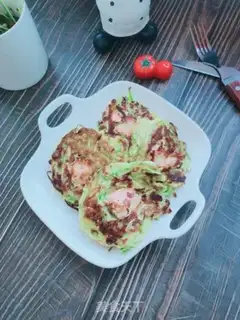 Make Butter shrimp pancakes step 9