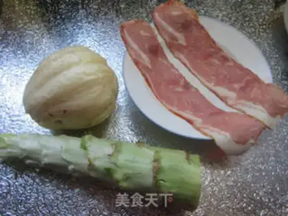 Make Bacon and the white Buddha step 0
