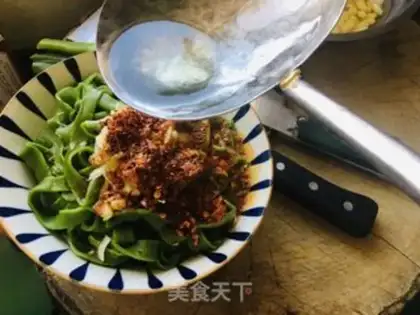 Make Pine noodles step 12