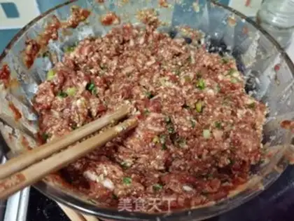 Make Pork dumplings step 7