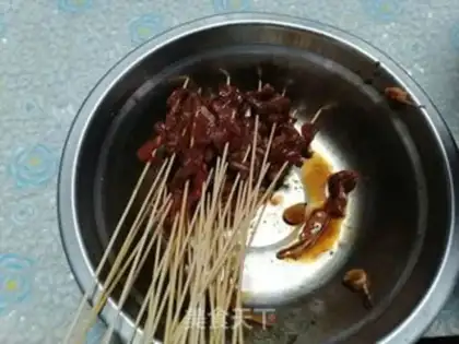 Make Homemade lamb string step 3