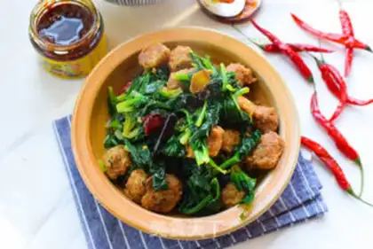 Make Spinach step 5