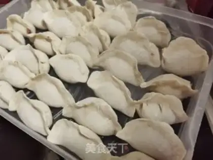 Make Pork dumplings step 9