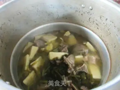 Make Pickles and meat soup step 11