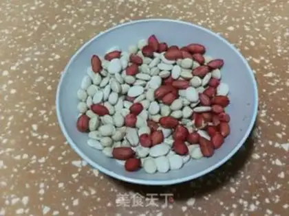 Make Peanut and lentils step 1