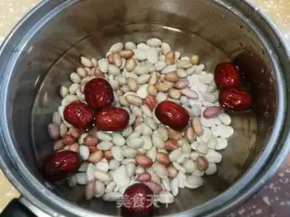 Make Peanut and lentils step 2
