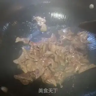 Make Sweet pepper fried pork liver step 6
