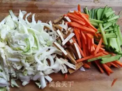 Make Vegetable emerald step 0