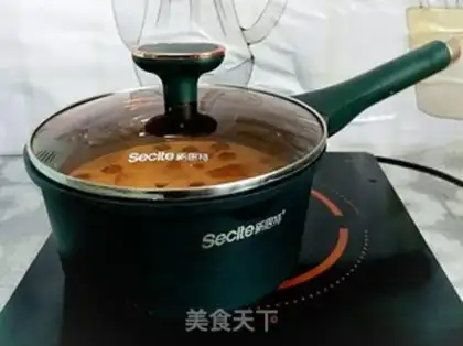 Make Merry Christmas, sweet fruit and milk step 5