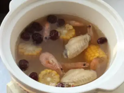 Make Sweet shrimp chicken wings for the cucumber step 2