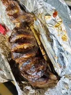 Make Honey roasted lamb legs step 7