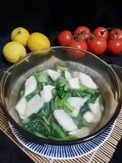 Make Ink-bread mustard soup step 5