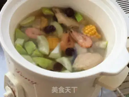 Make Sweet shrimp chicken wings for the cucumber step 4