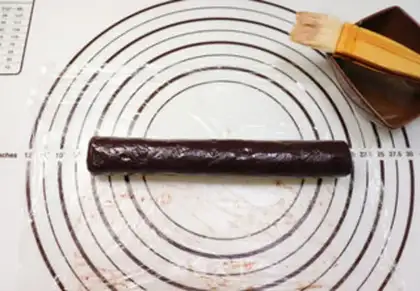 Make Christmas stake cookies step 5