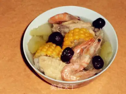 Make Sweet shrimp chicken wings for the cucumber step 5