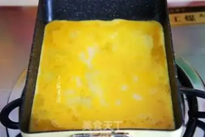 Make Beef sausage egg rolls step 2