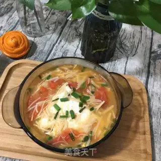 Make Tomato buns of eggs and mushrooms step 10