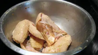 Make Family version of Buffalo chicken wings step 1