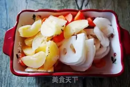 Make ♪ The fruit soup of the silver palms ♪ step 2