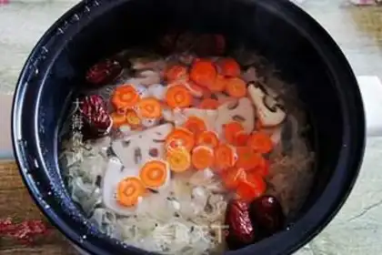 Make ♪ The fruit soup of the silver palms ♪ step 3