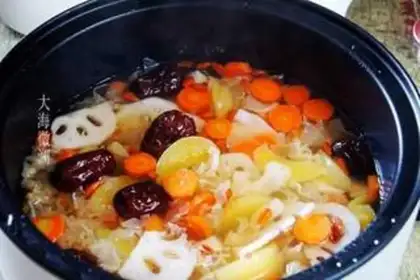 Make ♪ The fruit soup of the silver palms ♪ step 5
