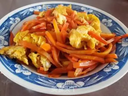 Make Carrot, duck eggs step 6