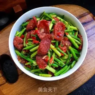 Make Garlic pepper fried sausage step 12