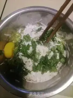 Make radish tofuballs step 1