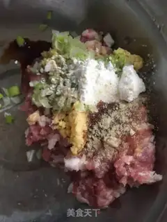 Make radish meatballs step 2