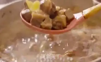 Make Clear the oxen pot step 1