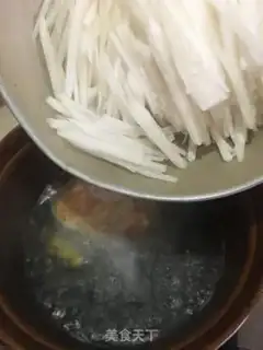 Make radish meatballs step 5