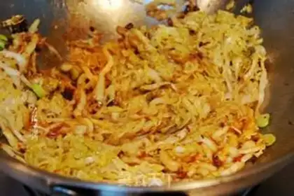 Make The lamb sauerkraut step 2