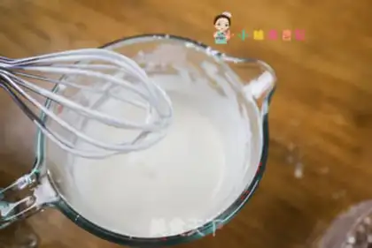 Make Christmas rice cake step 2