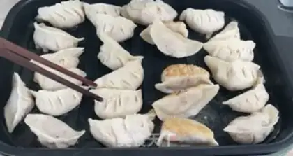 Make Fried dumplings step 4