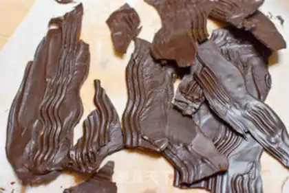 Make Chocolate stake birthday cake step 22