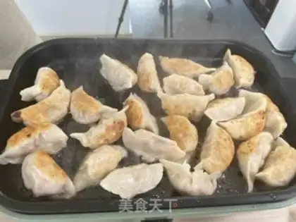 Make Fried dumplings step 5