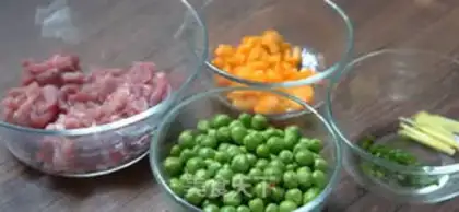 Make Peas, skinny broth step 0