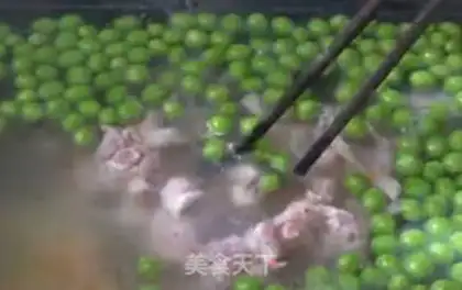 Make Peas, skinny broth step 1