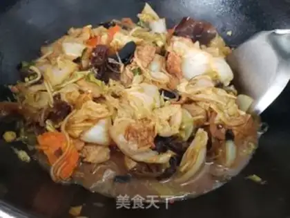 Make "Big cabbage with a bouquet of pork" step 6